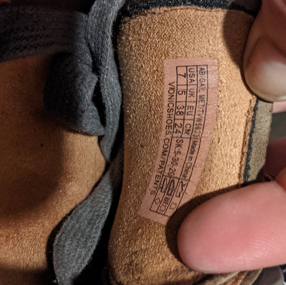 Vionic Gunmetal Silver Metallic Sneakers - Picture 5 of 5